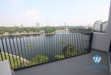 Lake view duplex apartment for rent in Dong Da,Hai Ba Trung